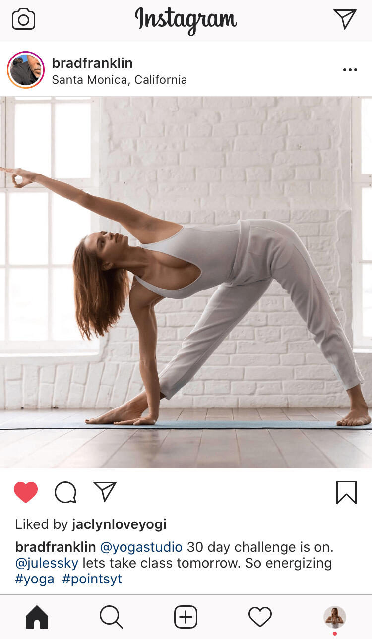 Yoga pose